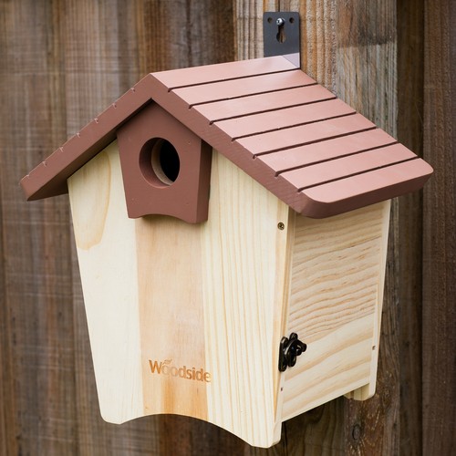 Wooden bird house - bird,