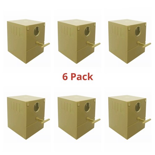 Plastic finch nest box - x,