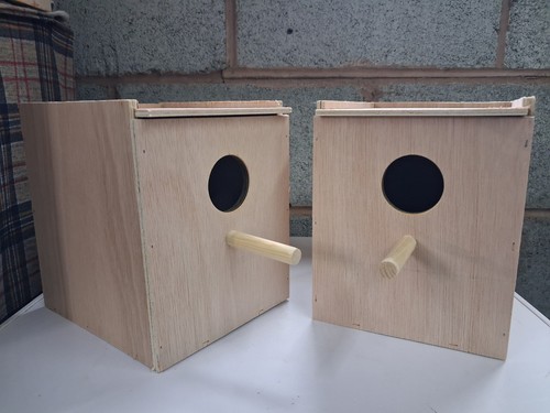 Parakeet nest box from 9mm - parakeet,