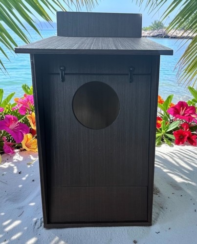 Tawny owl nest box - nest,