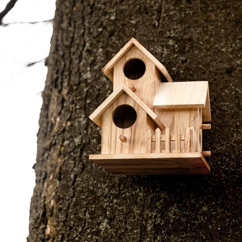 Wooden large garden - large, house