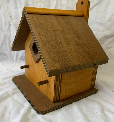 Bird house wooden nesting - wooden,
