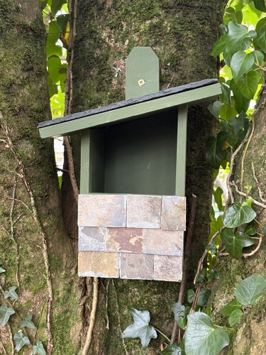 Robin birdhouse nesting box - robin,