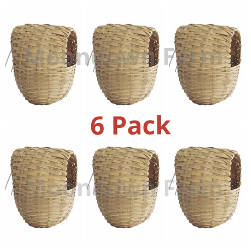 Finch wicker nesting box - finch,
