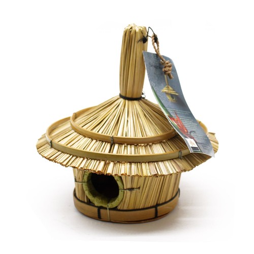 Wooden bird box garden - box,